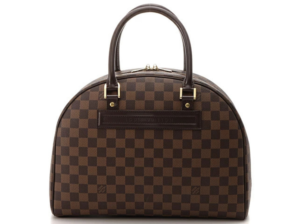 LOUIS VUITTON Nolita Damier Ebene Brown